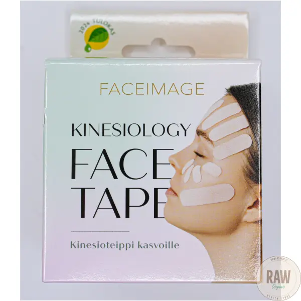Faceimage Kinesioteippi Kasvoille – Herkälle Iholle (25 mm – 2 rullaa) – kuva 4