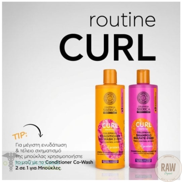 Natura Siberica Curl Control Oblepikha Shampoo Sulfate Free, 400ml – kuva 8