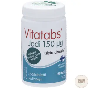 Hankintatukku Vitatabs Jodi 150ug