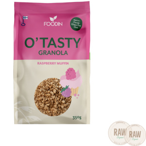 Foodin O`Tasty Raspberry Muffin Granola, 350g
