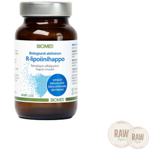 Biomed R-lipoiinihappo 60kaps.