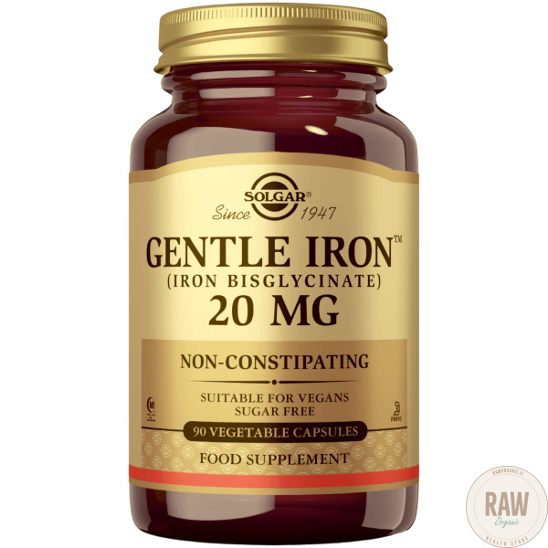 Solgar Gentle iron 20mg 90kaps – kuva 2
