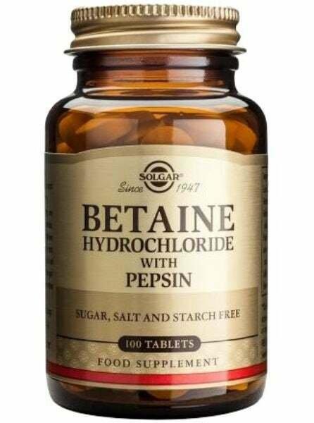 Solgar_Betaine_hydrochloride_with_pepsin_100tabl