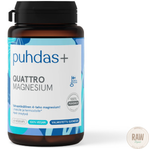 Puhdas+ Quattro Magnesium 60caps