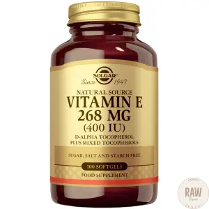 Solgar E-vitamiini 268mg 100kaps.