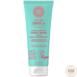 Natura Siberica hand cream – S.O.S. Repair & Moisturizing, Blue