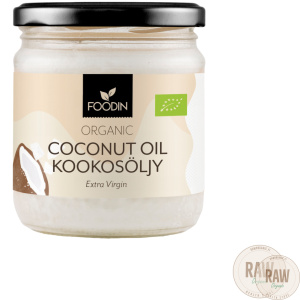 Foodin Virgin Coconut Oil, cold-pressed, Organic 400ml