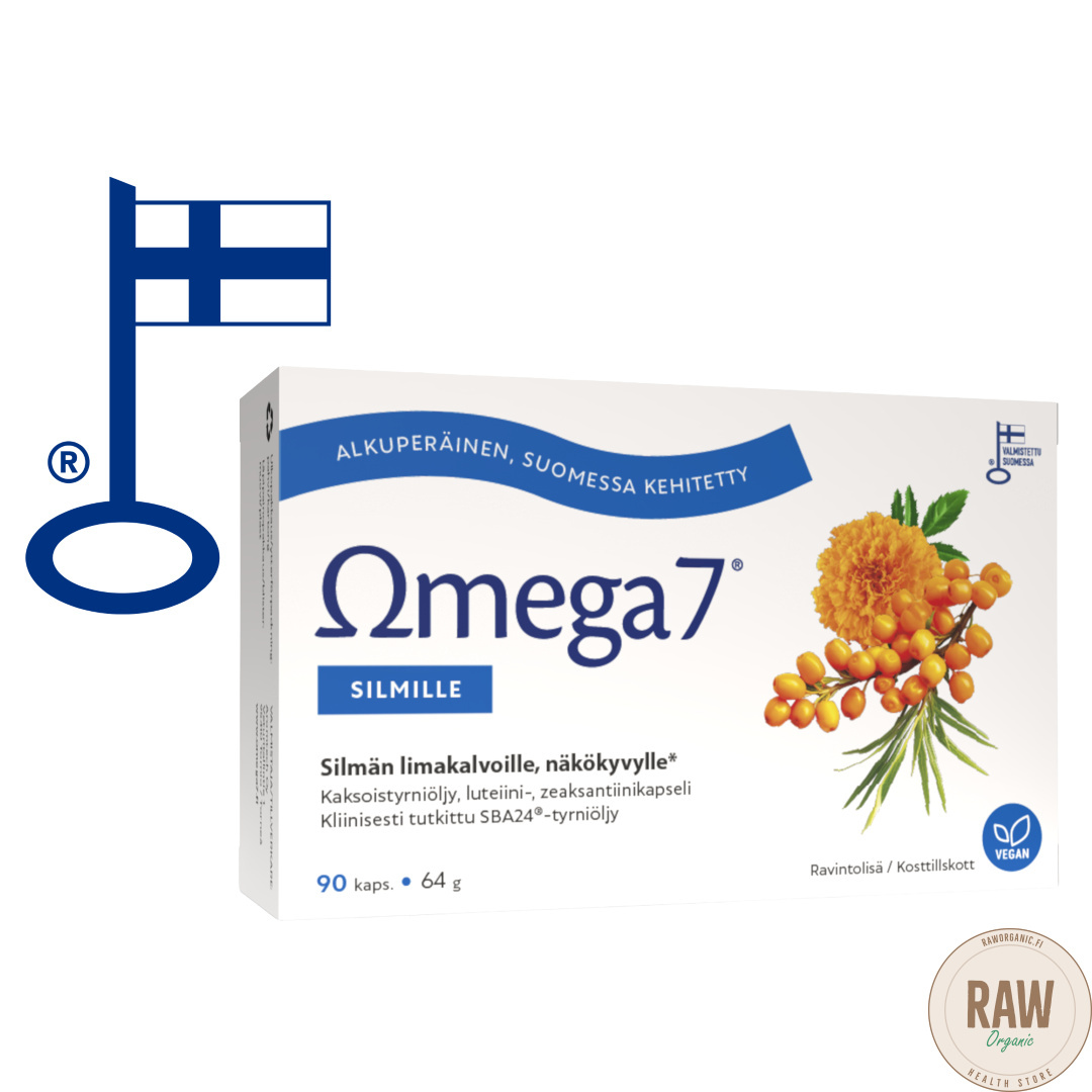 Aromtech Omega7 SBA24® + luteiini silmille, 90 kaps