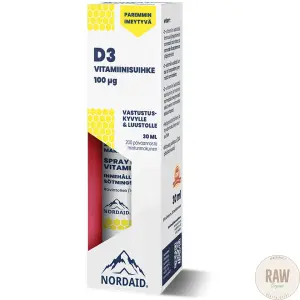 Nordaid D-vitamiinisuihke 30 ml, 100 µg