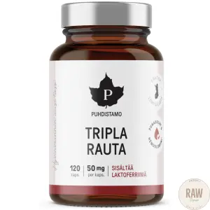 Puhdistamo Tripla rauta 120kaps