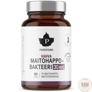 Puhdistamo vahva maitohappobakteeri 30mrd. 60kaps