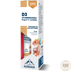 Nordaid D-vitamiinisuihke vauvoille 30ml (0-3 -vuotiaille)