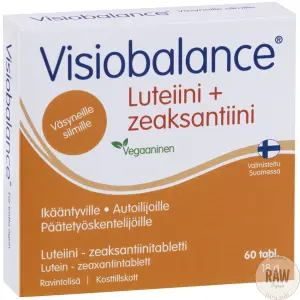 Hankintatukku Visiobalance Lutein-zeaxantin tablett 60 tabl