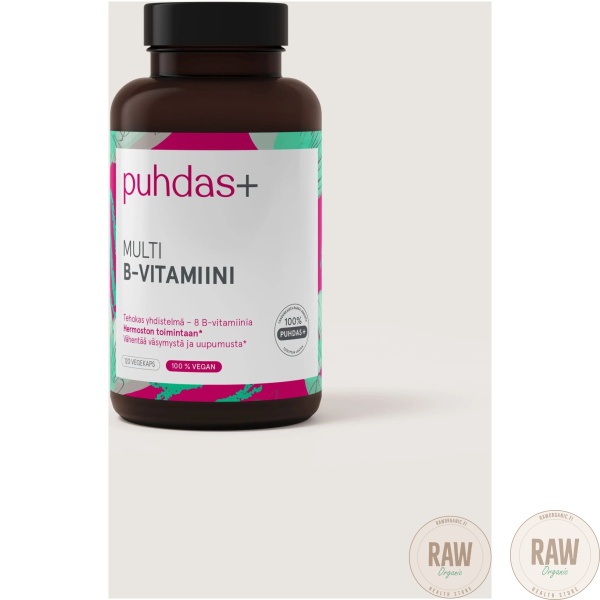 Puhdas+ Multi B-Vitamiini, 60kaps. – kuva 2