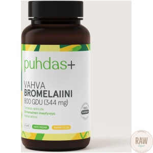 Puhdas+ Vahva Bromelaiini 344mg, 60 kaps.