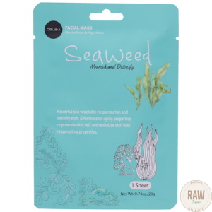 Celavi Seaweed Facial Mask Sheet
