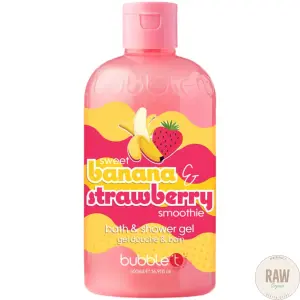 Bubble Banana & Strawberry smoothie body wash, 500ml