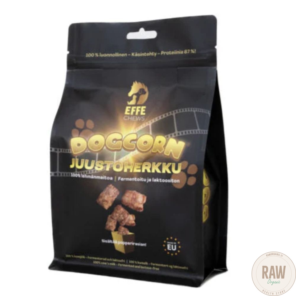 Effe chews dogcorn juustoherkku, 100g