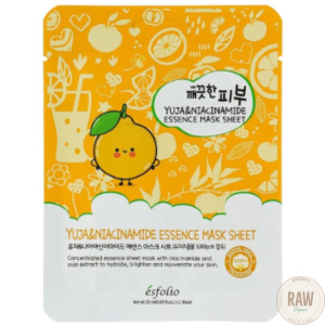 Esfolio Yuja & Niacinamide face mask