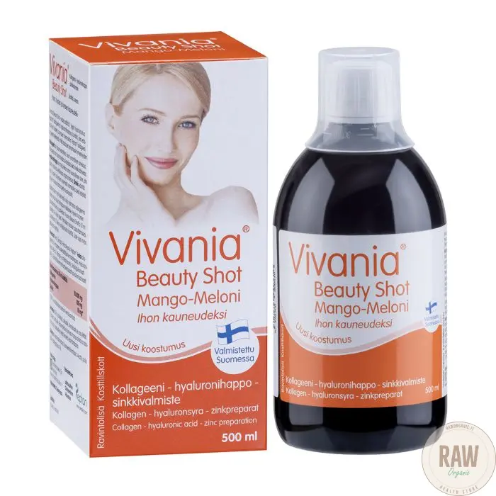 Hankintatukku Vivania Beauty Shot Mango-Meloni, 500ml