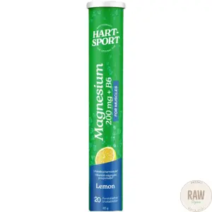 Hart Sport Magnesium + B6 Lemon Effervescent Tablets, 20 tablets
