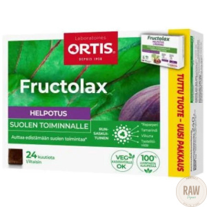 Ortis Fructolax helpotus 12 kuutiota