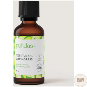 Puhdas+ Eteerinen Sitruunaruohoöljy – Lemongrass Oil 50ml