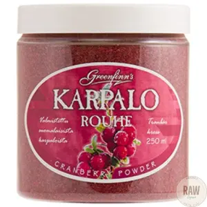 Green Finns’s luomu karpalo rouhe 65g