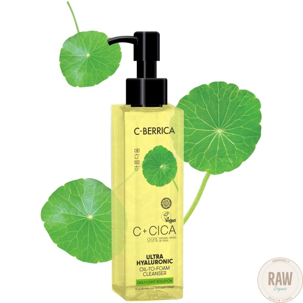 Natura Siberica Cica C-Berrica – Kasvopuhdistusöljy hyaluronihapolla, 150 ml – kuva 2