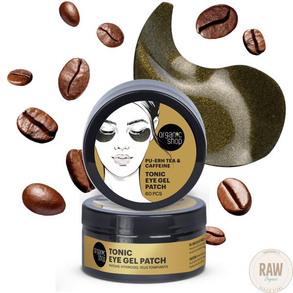 organic shop TONIC EYE GEL PATCH PU-ERH TEA & CAFFEINE 60kpl – kuva 4