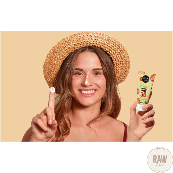 Organic Shop kasvojen aurinkosuojavoide SPF30 rasvoittuvalle iholle  50 ml – kuva 7