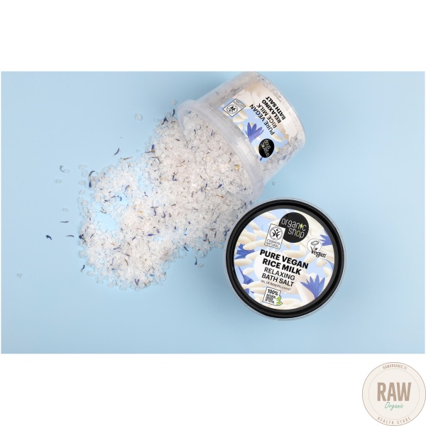 Organic shop PURE VEGAN RICE MILK BATH SALT RELAXING – kuva 4