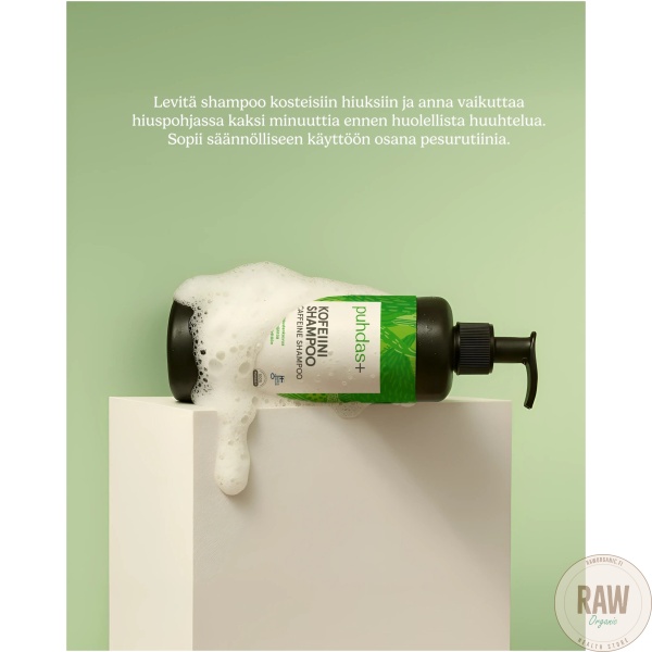 Puhdas+ Kofeiini shampoo, 250 ml – kuva 8