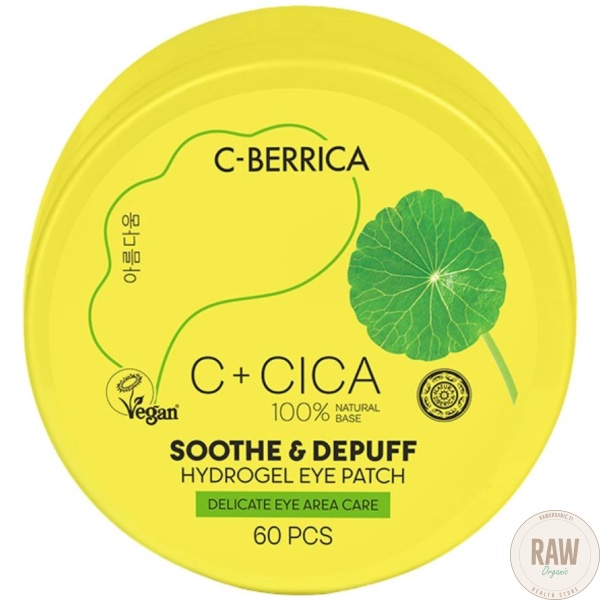 Natura Siberica Cica C-Berrica Soothe & Depuff – Silmänalusnaamiot 60 kpl – kuva 2
