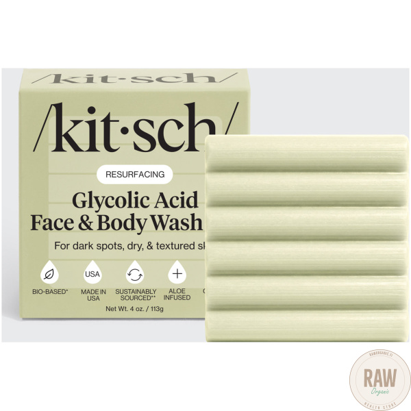 KITSCH Glycolic Acid Exfoliating Face and Body Wash – kuva 2