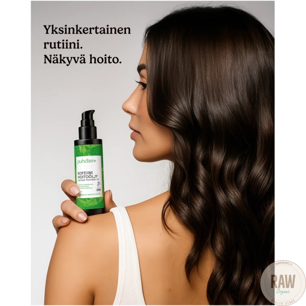 Puhdas+ Kofeiini hoitoöljy 100ml – kuva 5