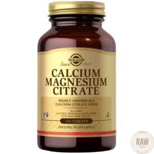 Solgar Calcium magnesium citrate 100 tabl
