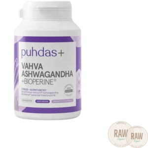 Puhdas+ Bioperine Ashwagandha 120kaps.