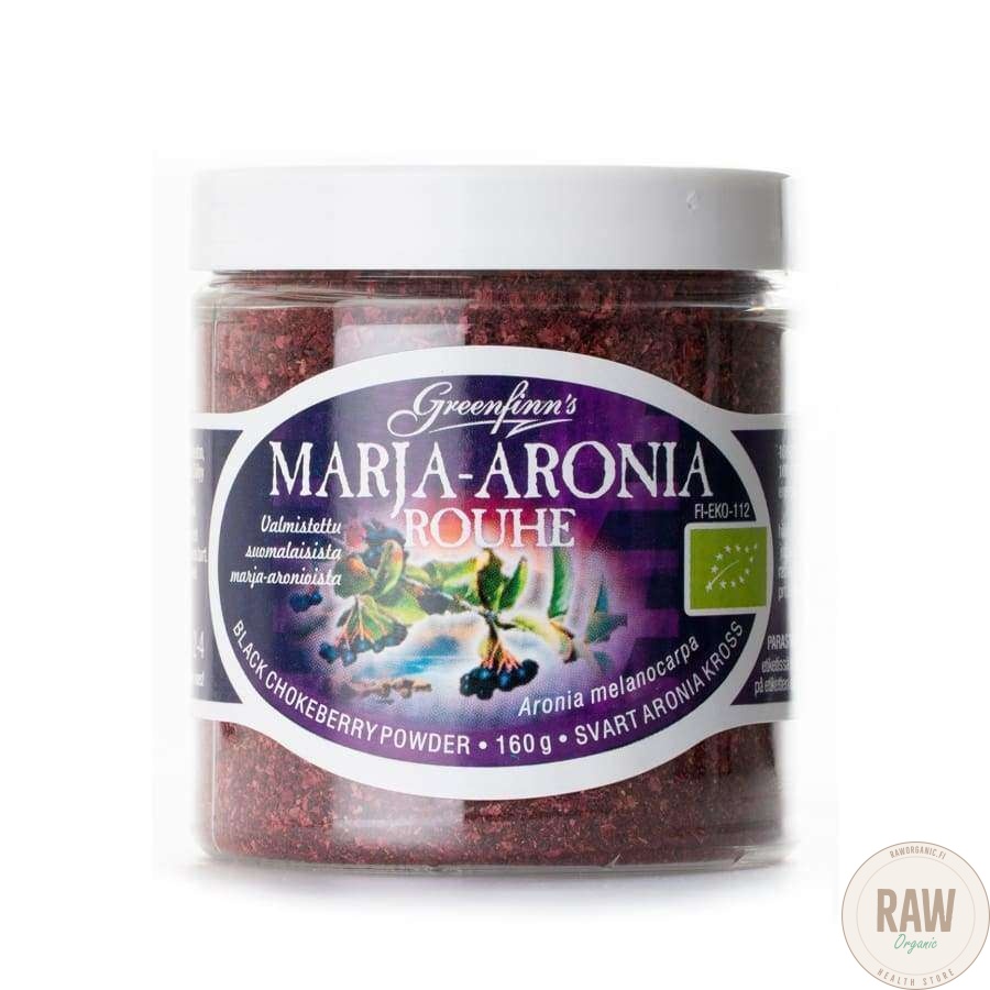 Green Finns’s luomu marja-aronia rouhe 140g