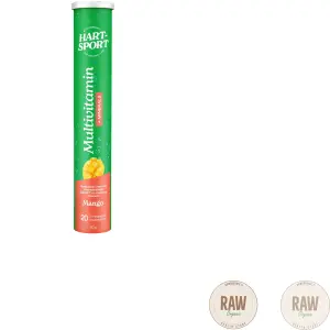 Hart Sport Multivitamiini poretabletti mango 20 tabl.