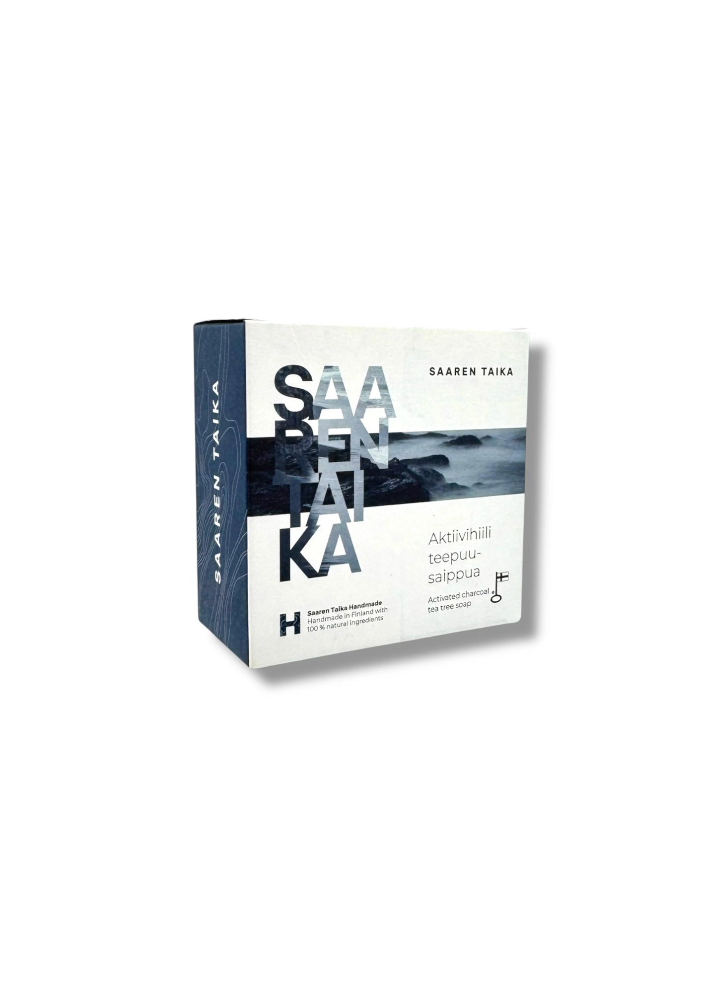 Saaren Taika Aktiivihiili Teepuusaippua, 90g