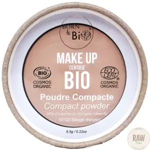 Born to bio compact powder medium beige N02,  6,5g
