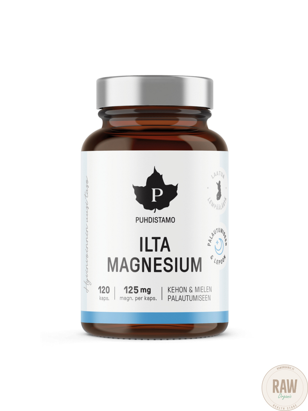 Puhdistamo Ilta Magnesium, 120 kaps.