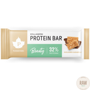 Puhdistamo Kollageeni Beauty proteiinipatukka, Suolainen Karamelli, 30g
