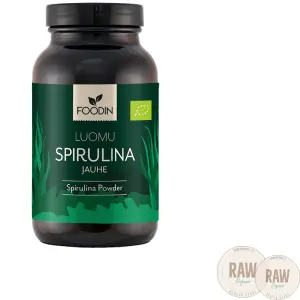 Foodin Spirulina powder, organic, 120g