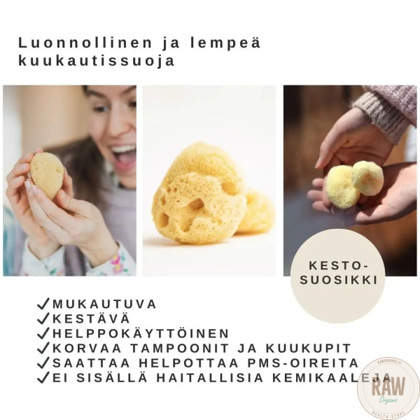 Sopo Allottaren Kuukautissieni koko – L, 2KPL – kuva 2