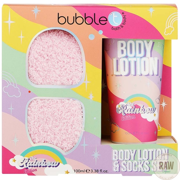 Bubblet Rainbow Body Lotion & Socks Gift Set – kuva 6