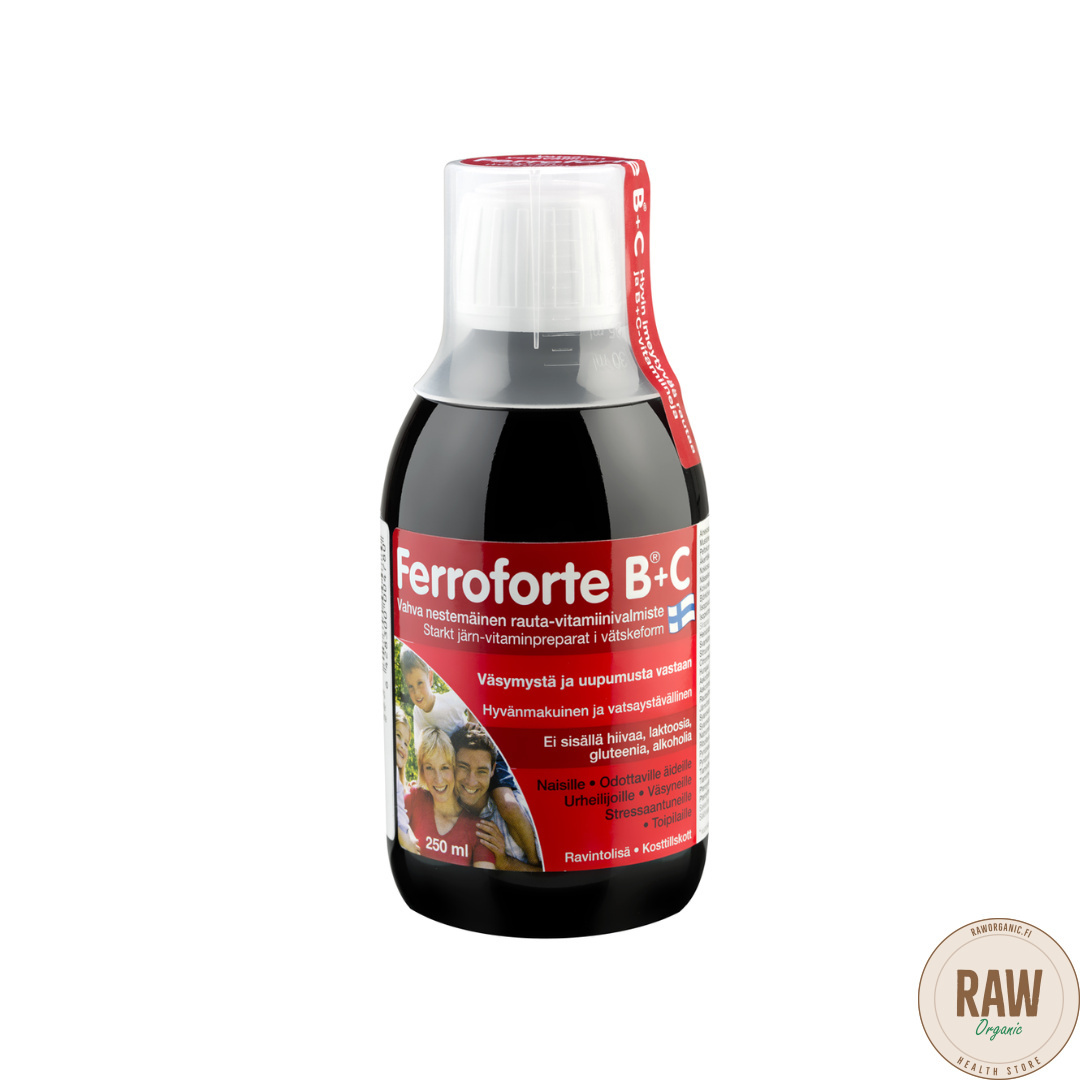 Hankintatukku Ferroforte B+C rautavalmiste 250ml