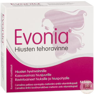 Hankintatukku Evonia Hiusten tehoravinne 56kaps