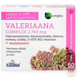Aboa medica Valeriaana complex 2740 mg, 60 kaps.